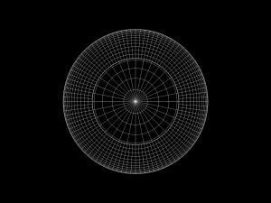 eyeball - red Model 3D
