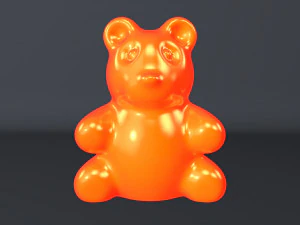 gummy bear - jelly 3D Model