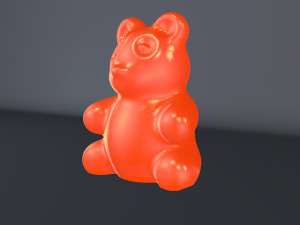 gummy bear - jelly 3D Model