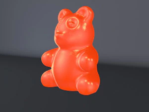 gummy bear - jelly 3D Model