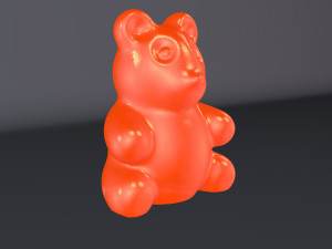 gummy bear - jelly 3D Model