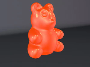 gummy bear - jelly 3D Model