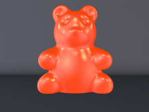 gummy bear - jelly 3D Model