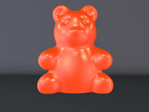 gummy bear - jelly 3D Model