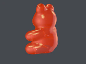 gummy bear - jelly 3D Model