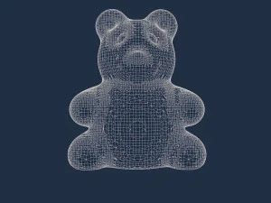 gummy bear - jelly 3D Model