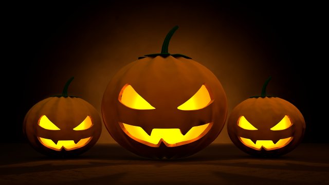 halloween lanterns 3D मॉडल .c4d .max .obj .3ds .fbx .stl .blend 