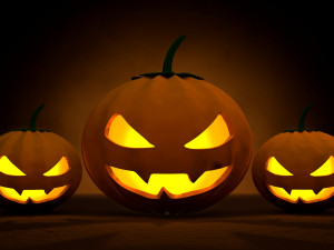 halloween lanterns 3D Model