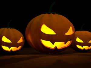 halloween lanterns 3D मॉडल