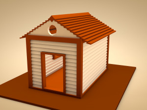 cabin 3Dモデル
