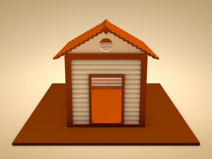 cabin Model 3D