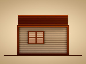 cabin Model 3D