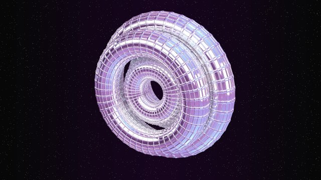 looped rings - abstract animation Modèle 3D .c4d .max .obj .3ds .fbx .stl .blend 