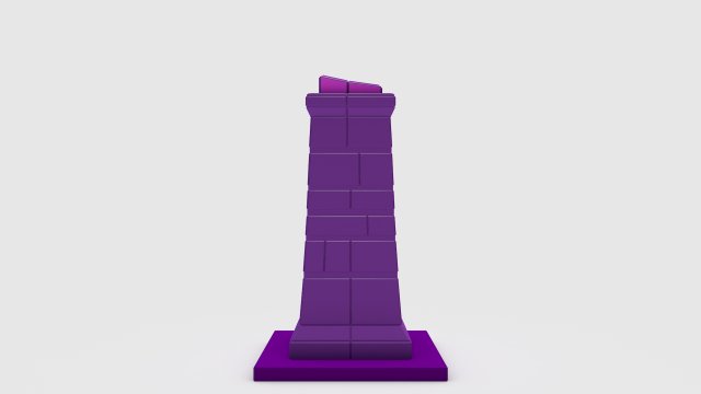 pillar 3 3D-Modell .c4d .max .obj .3ds .fbx .stl .blend 