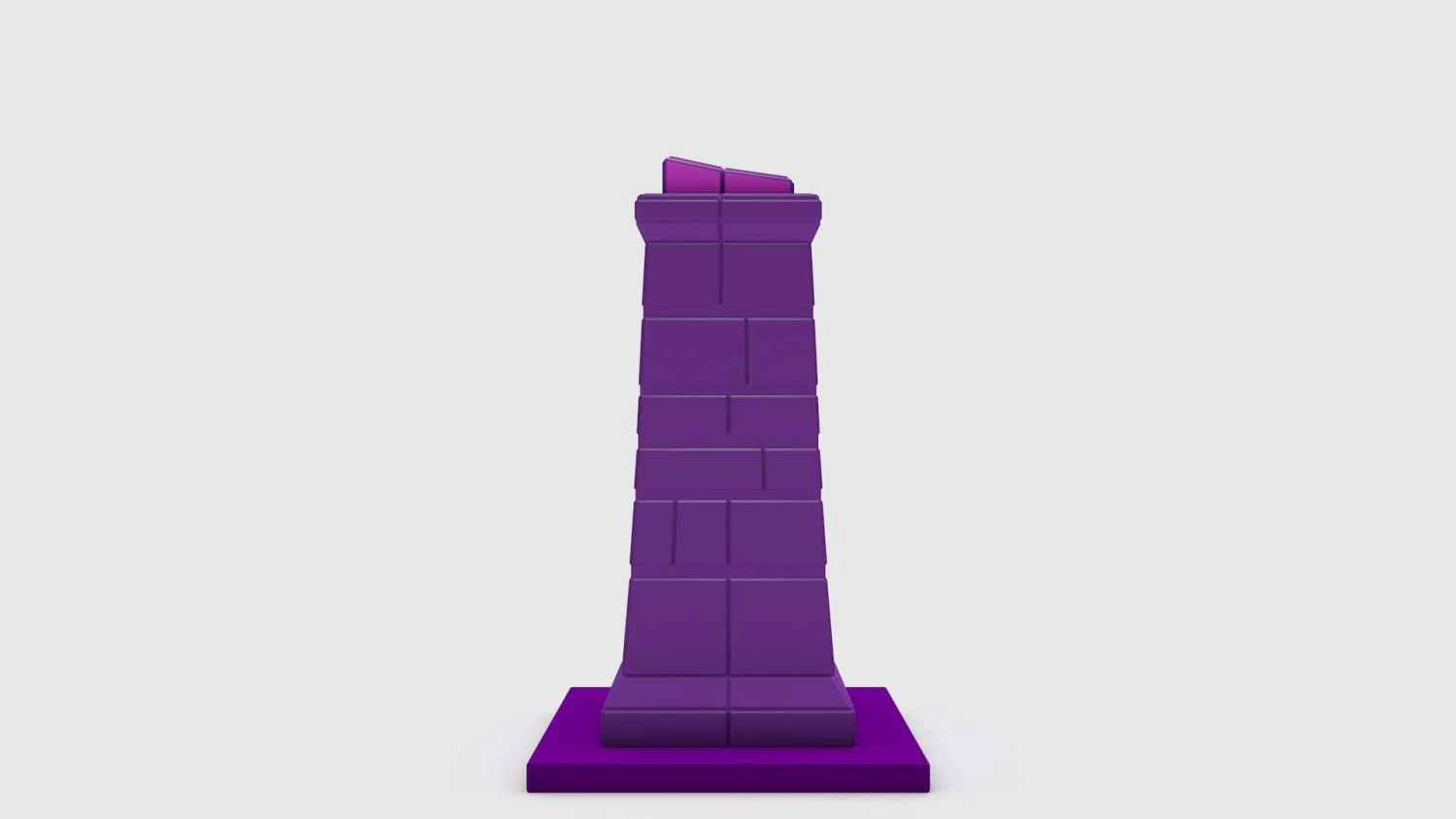 pillar 3 3D Model .c4d .max .obj .3ds .fbx .stl .blend 