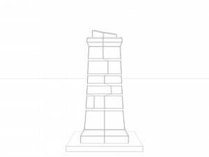 pillar 3 3D-Modell