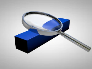 magnifying glass - magnifier 3D Model