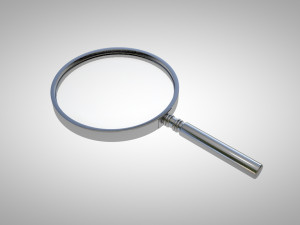 magnifying glass - magnifier 3D मॉडल