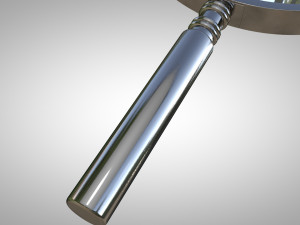 magnifying glass - magnifier 3D मॉडल