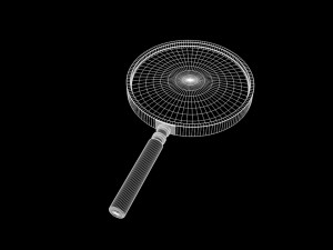 magnifying glass - magnifier 3D मॉडल