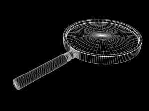 magnifying glass - magnifier 3D Model