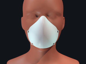 face mask 3D Model