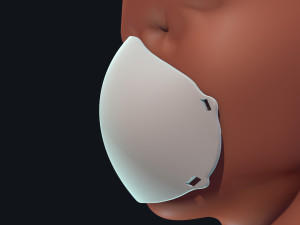 face mask 3D Модель