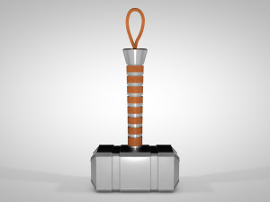 mjolnir - hammer 3Dモデル