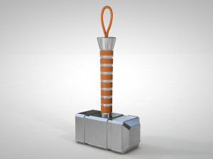 mjolnir - hammer 3D Модель
