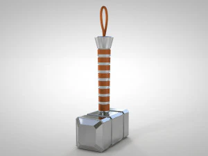 mjolnir - hammer 3D Model
