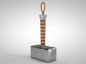 mjolnir - hammer 3D Model