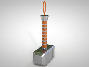 mjolnir - hammer 3D Модель
