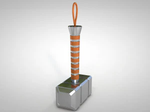 mjolnir - hammer 3D Model