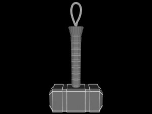 mjolnir - hammer 3D Модель