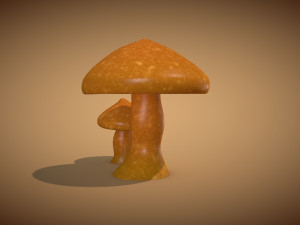 mushroom 1 Modelo 3D