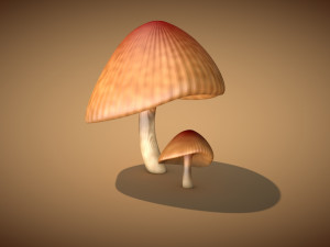 mushroom 3 Modelo 3D
