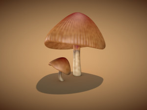 mushroom 3 Modelo 3D