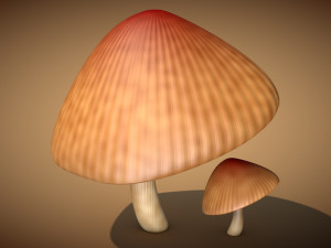 mushroom 3 Modelo 3D