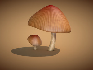 mushroom 3 Modelo 3D
