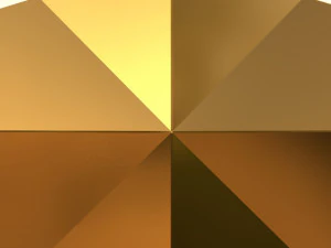 estrella de 4 puntas Modelo 3D