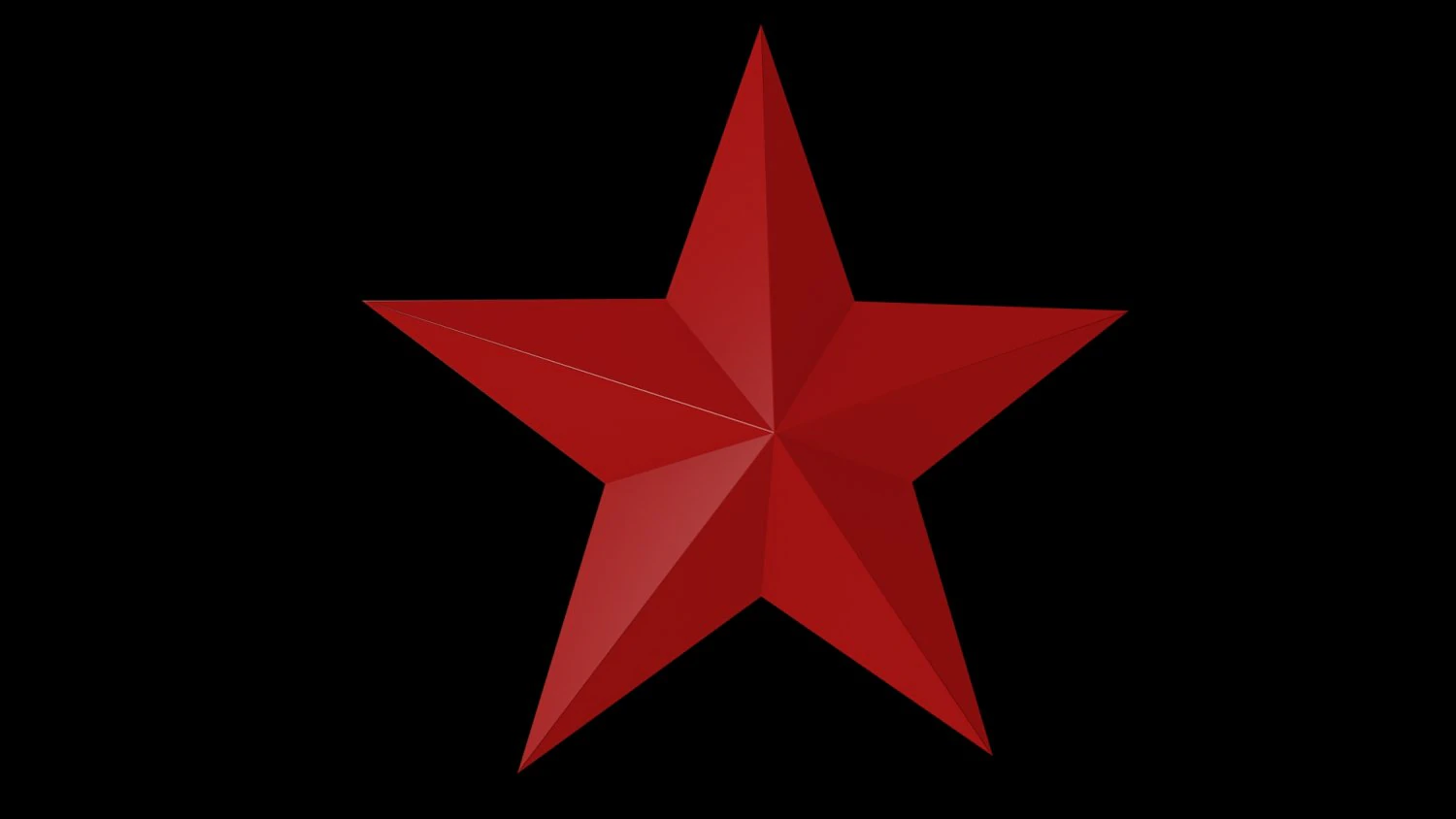 5 point star 3D Model .c4d .max .obj .3ds .fbx .stl .blend 