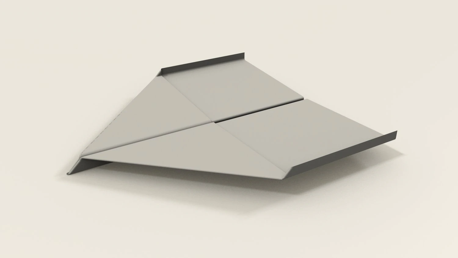 avion en papier - planeur Modèle 3D .c4d .max .obj .3ds .fbx .stl .blend 