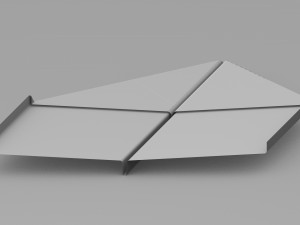 paper plane - glider 3D 모델