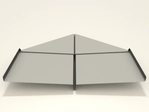 avion en papier - planeur Modèle 3D