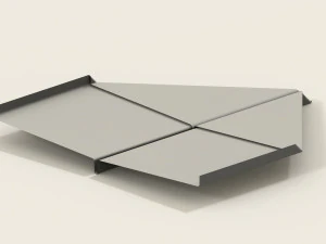 avion en papier - planeur Modèle 3D