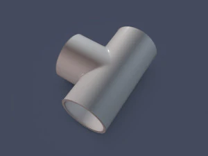 t-pipe connector 3D Model