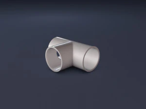 t-pipe connector 3D Model