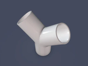 45 degree - pipe connector 3D Model