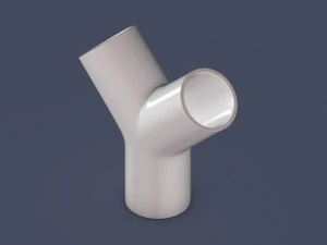 45 degree - pipe connector 3D Model