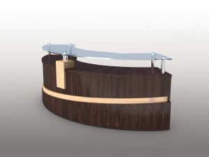 reception table 3D Model